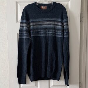 Pure Alpaca Blue Ivan Sweater Size XL